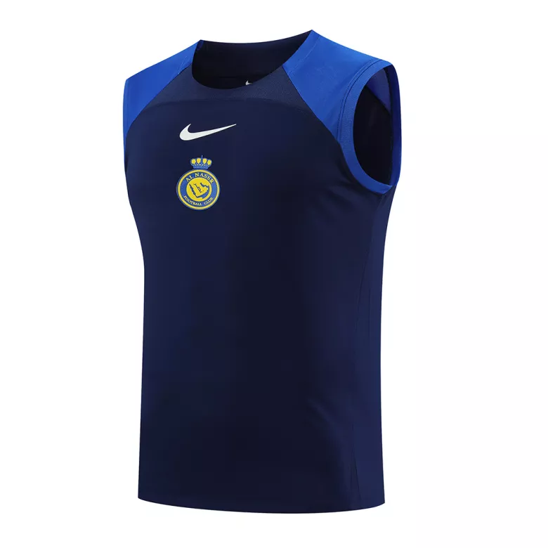 Al Nassr Pre-Match Sleeveless Top 2023/24 Blue&Black - vstockx