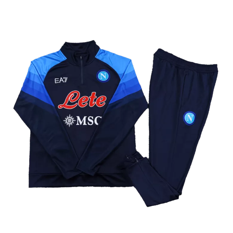 Napoli 1/4 Zip Tracksuit 2022/23 Blue - vstockx