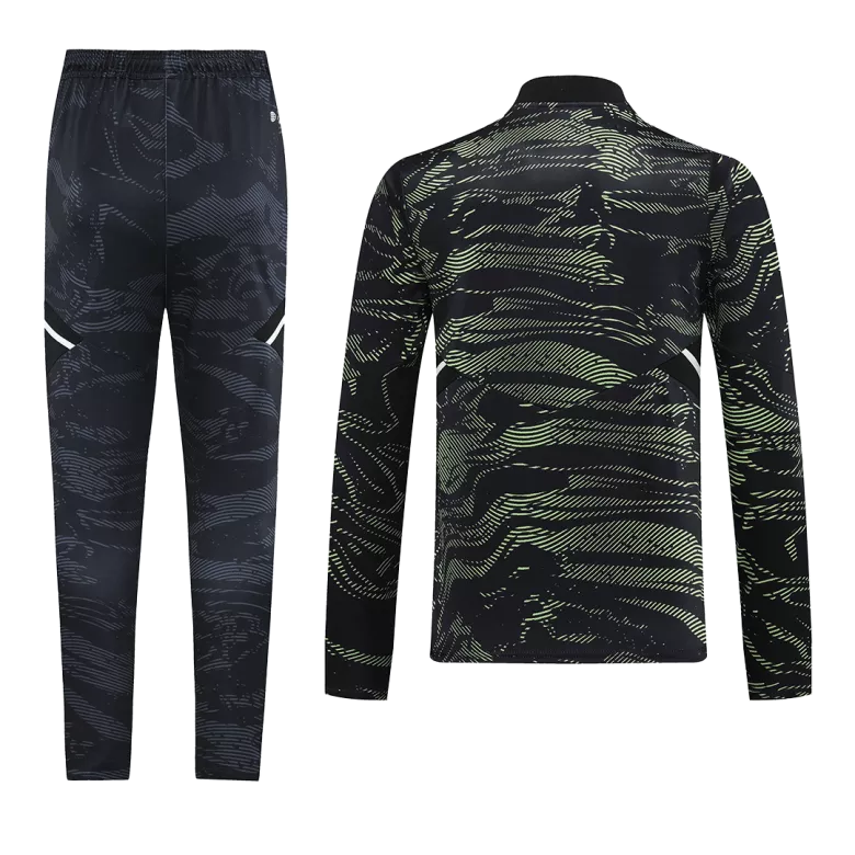 Manchester United 1/4 Zip Tracksuit 2022/23 Black - vstockx