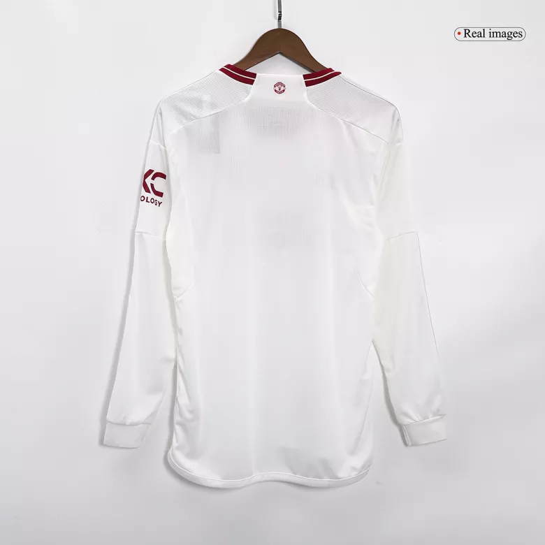 Manchester United Third Away Long Sleeve Soccer Jersey 2023/24 - vstockx