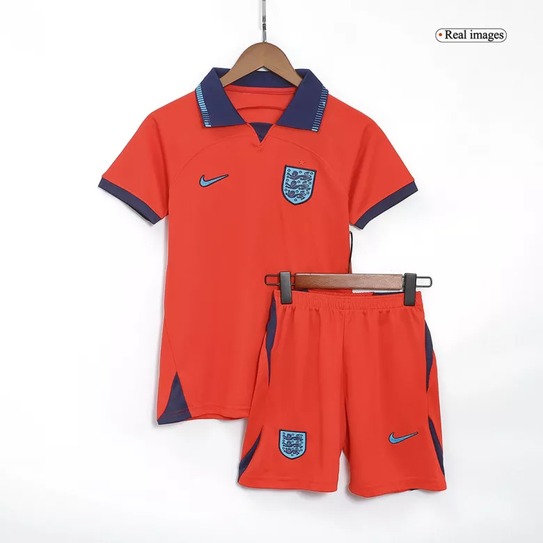 England Away World Cup Kids Soccer Jerseys Kit 2022 - vstockx