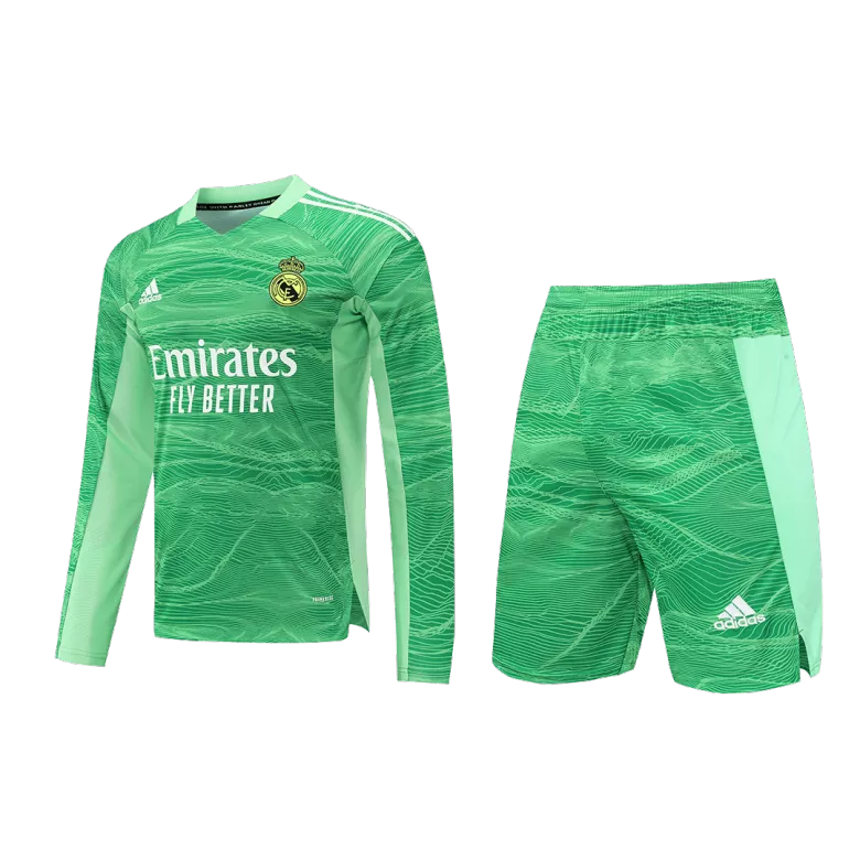 Real Madrid Goalkeeper Long Sleeve Jerseys Kit 2021/22 - vstockx