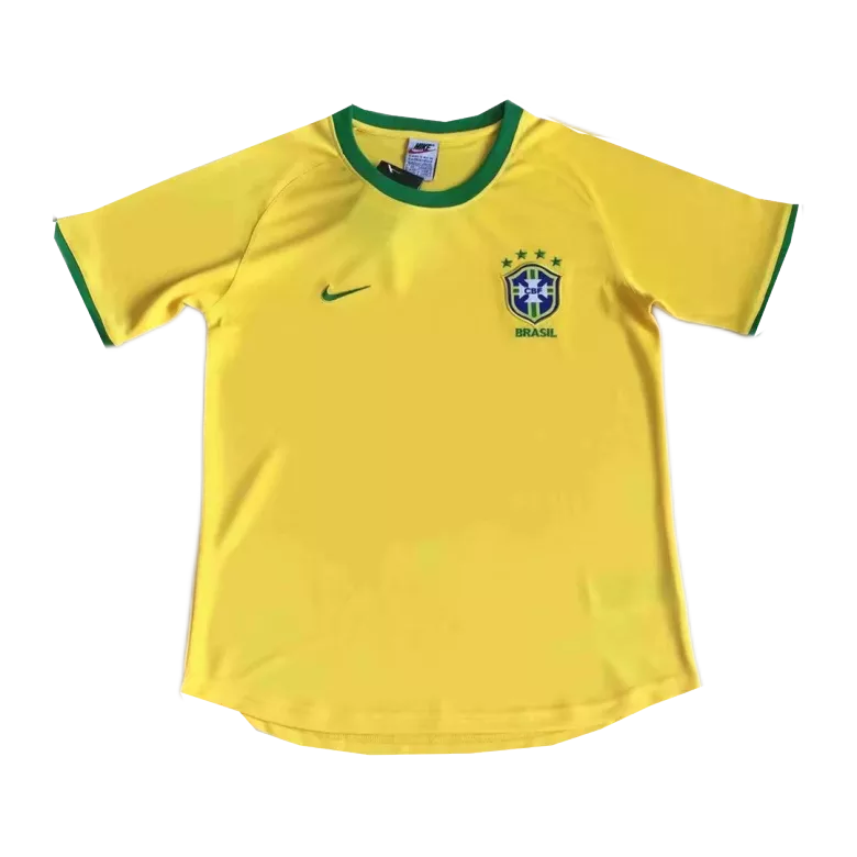 Vintage Soccer Jersey Brazil Home 2000 - vstockx