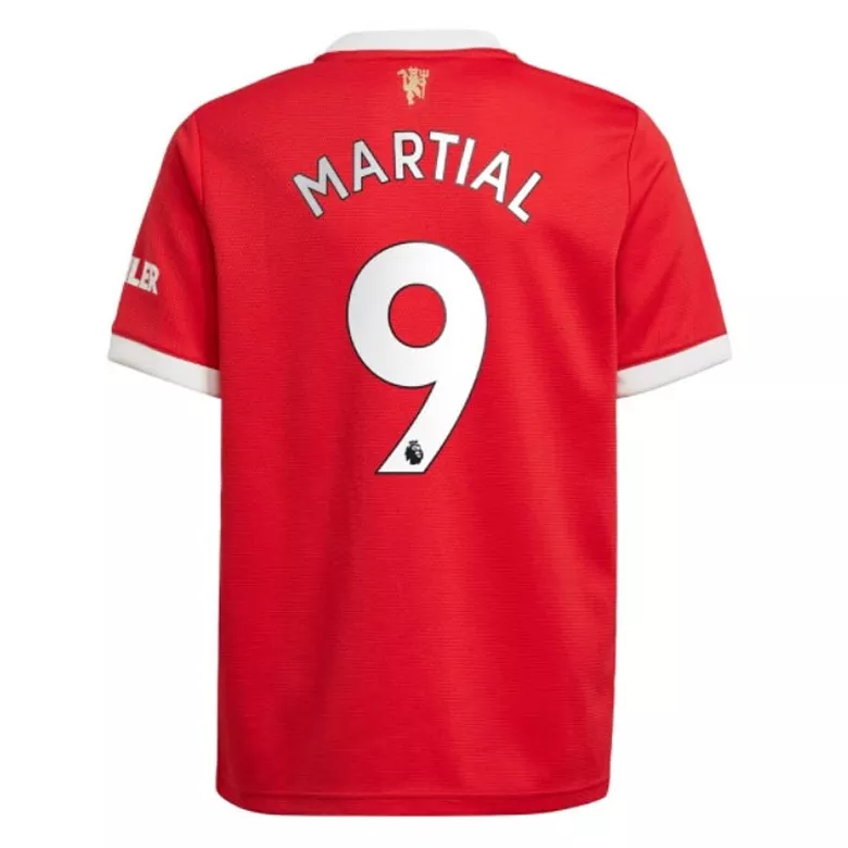 MARTIAL #9 Manchester United Home Soccer Jersey 2021/22 - vstockx