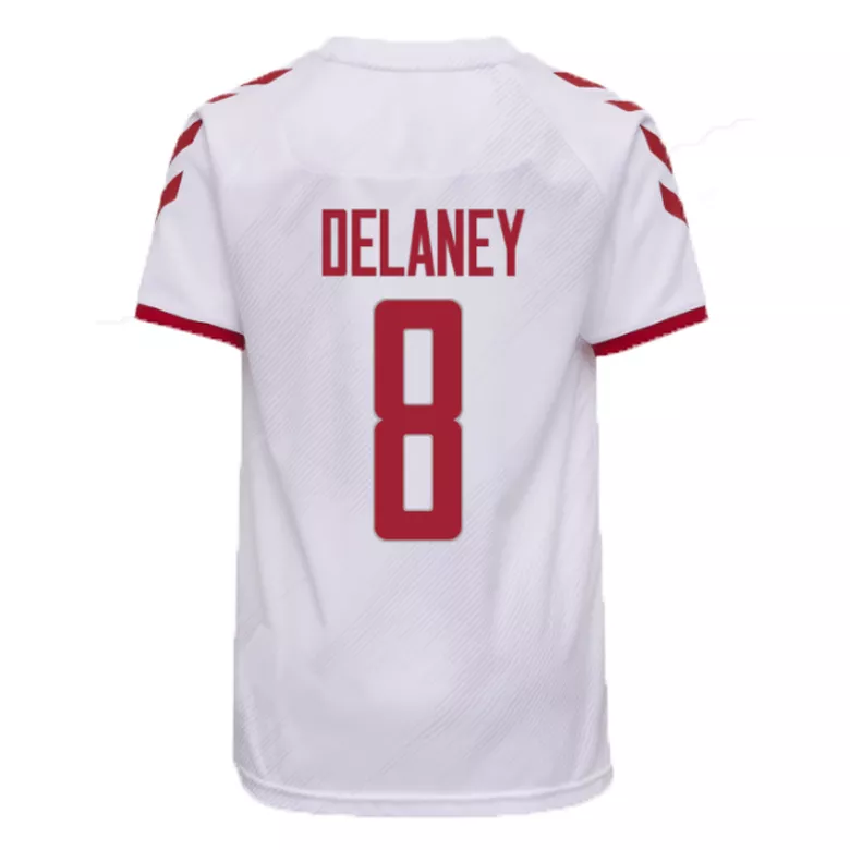 DELANEY #8 Denmark Away Soccer Jersey 2021 - vstockx