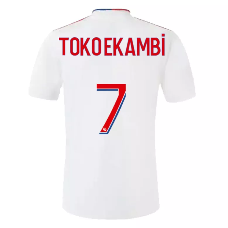 TOKOEKAMBI #7 Olympique Lyonnais Home Soccer Jersey 2021/22 - vstockx