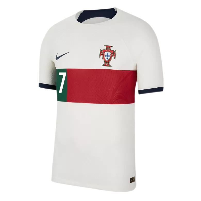 RONALDO #7 Portugal Away Authentic Jersey World Cup 2022 - vstockx