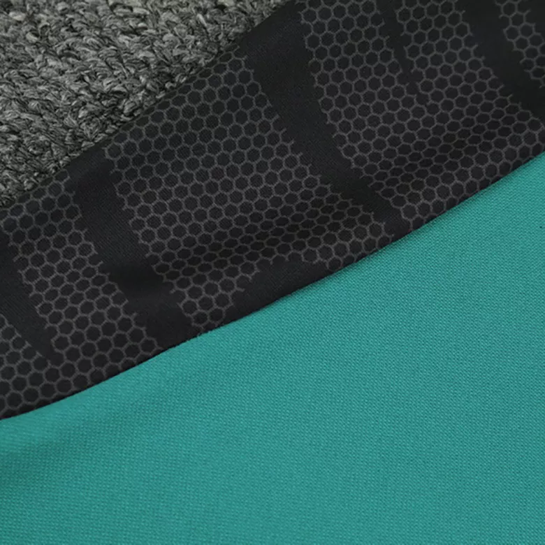 Real Madrid 1/4 Zip Tracksuit 2021/22 Blue - vstockx