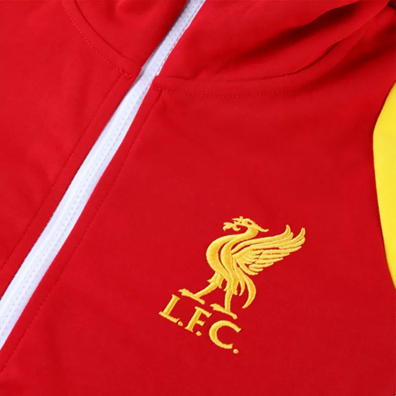 Liverpool Hoodie Tracksuit 2021/22 Red&Gray - vstockx