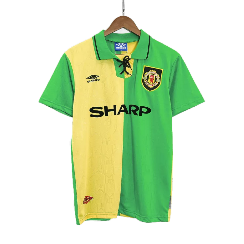 Vintage Soccer Jersey Manchester United Away 1992/94 - vstockx