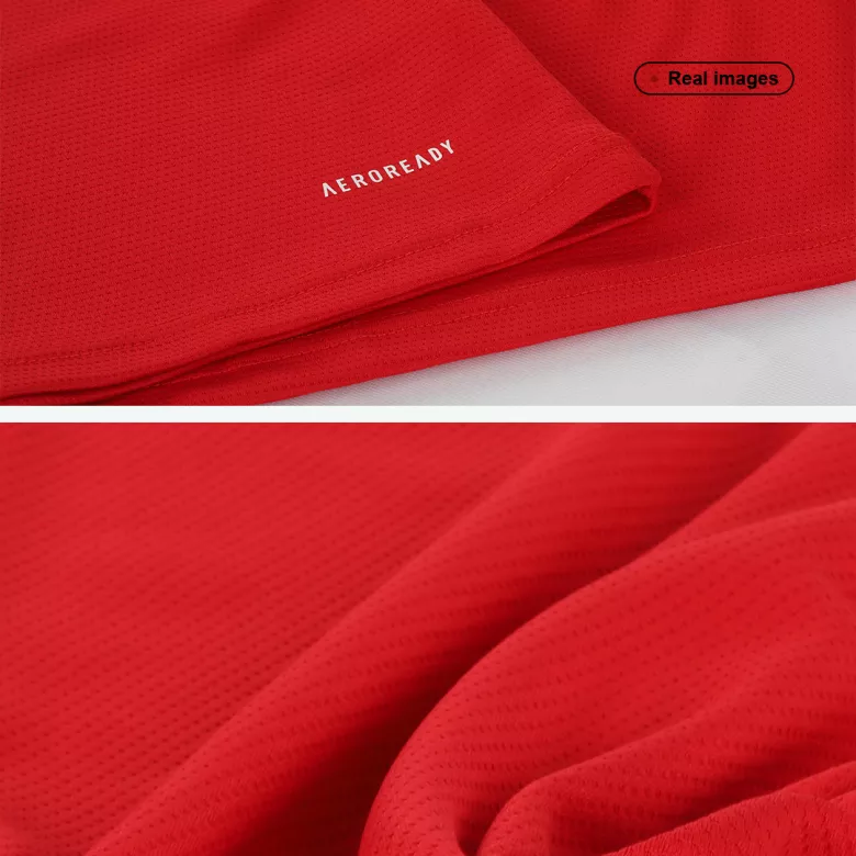 Manchester United Home Long Sleeve Soccer Jersey 2021/22 - vstockx