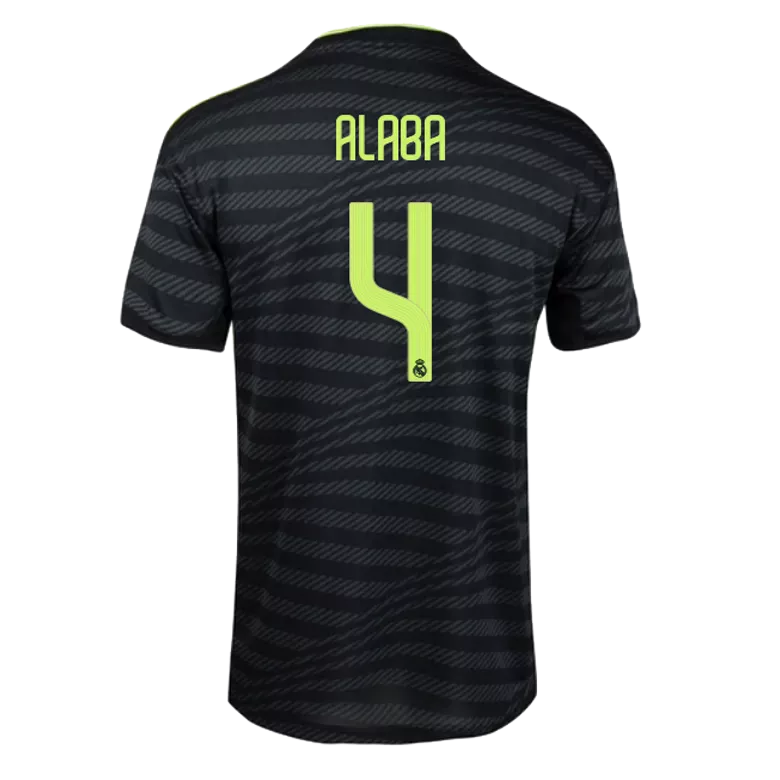 ALABA #4 Real Madrid Third Away Jersey 2022/23 - vstockx