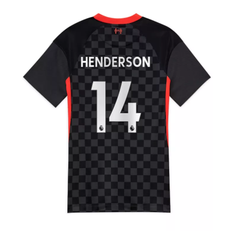 HENDERSON #14 Liverpool Third Away Soccer Jersey 2020/21 - vstockx