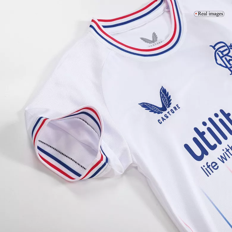 Glasgow Rangers Away Kids Soccer Jerseys Kit 2023/24 - vstockx