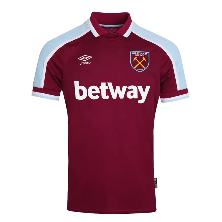 West Ham United Home Soccer Jersey 2021/22 - vstockx