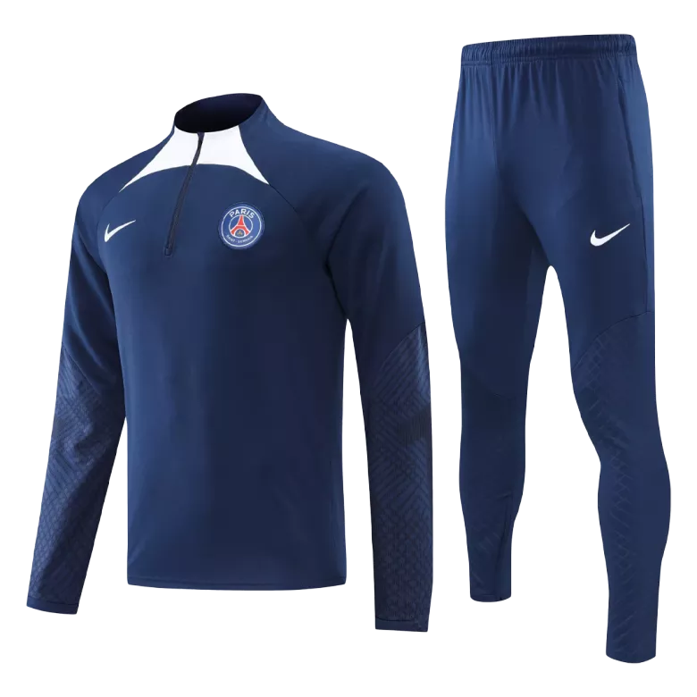 PSG 1/4 Zip Tracksuit 2022/23 Navy - vstockx