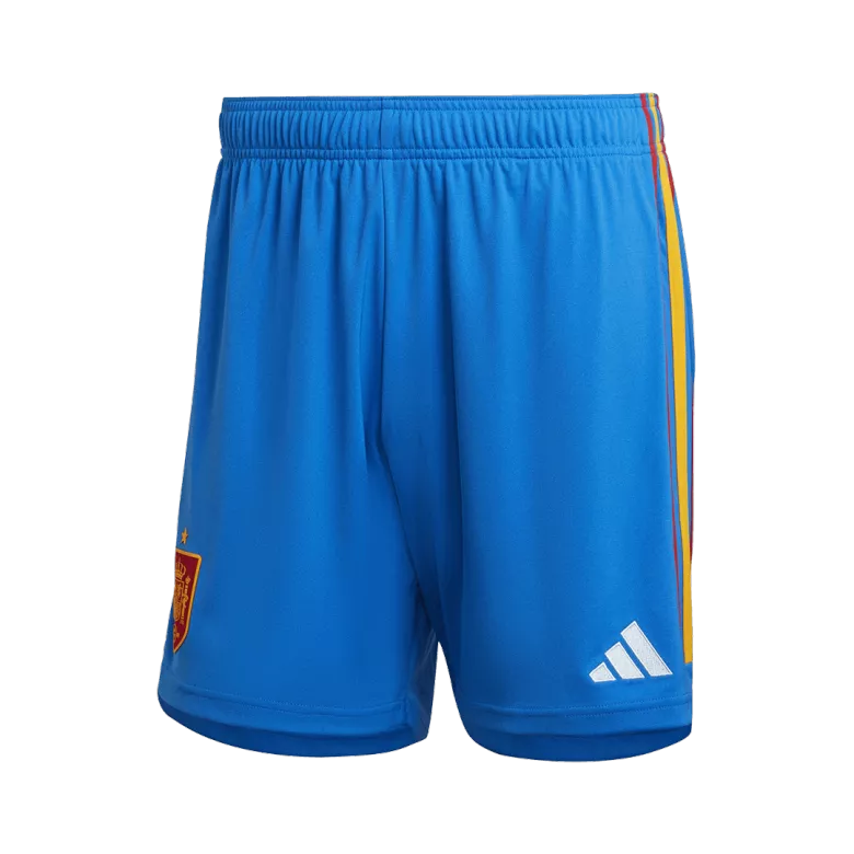 Spain Away Soccer Shorts 2022 - vstockx