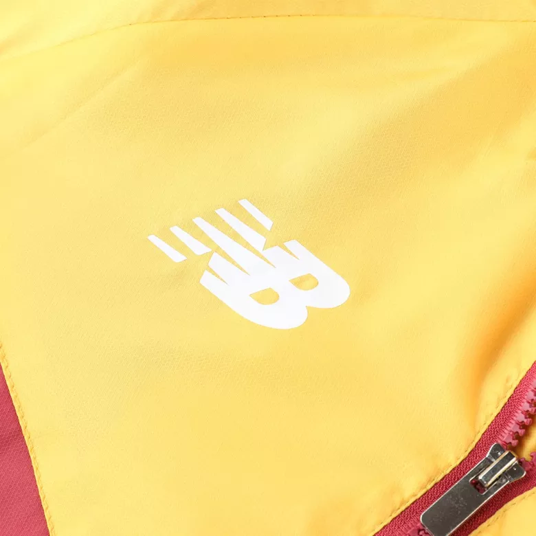 Roma Hoodie Windbreaker Jacket 2022/23 - Black&Red - vstockx