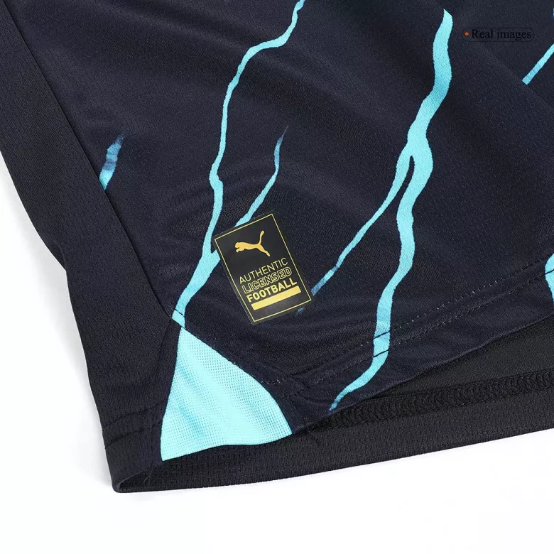 Manchester City Third Away Long Sleeve Soccer Jersey 2023/24 - vstockx