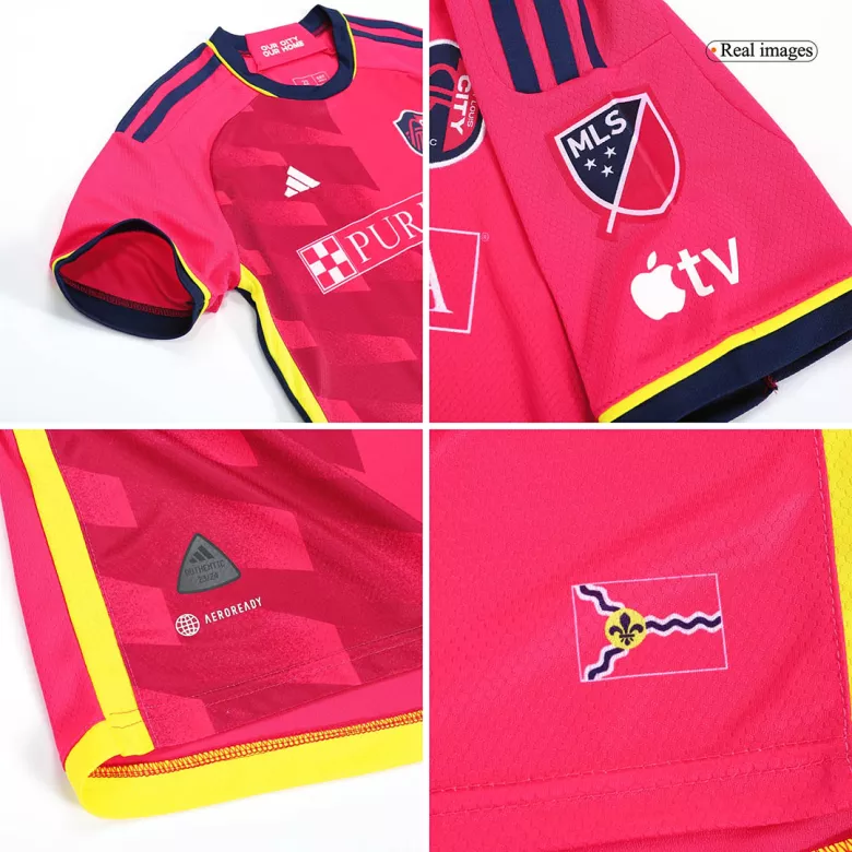 St. Louis City SC Home Kids Jerseys Kit 2023 - vstockx