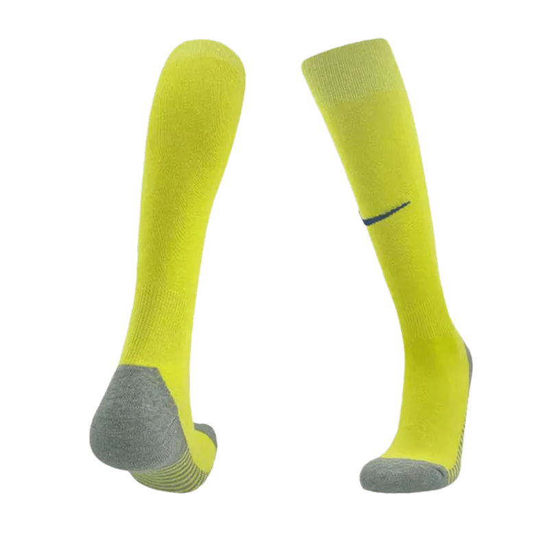 Al Nassr Home Soccer Socks 2023/24 Kids - vstockx