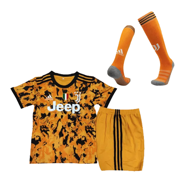 Juventus Third Away Kids Soccer Jerseys Kit 2020/21 - vstockx