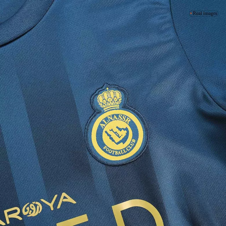 Al Nassr Away Kids Soccer Jerseys Kit 2023/24 - vstockx