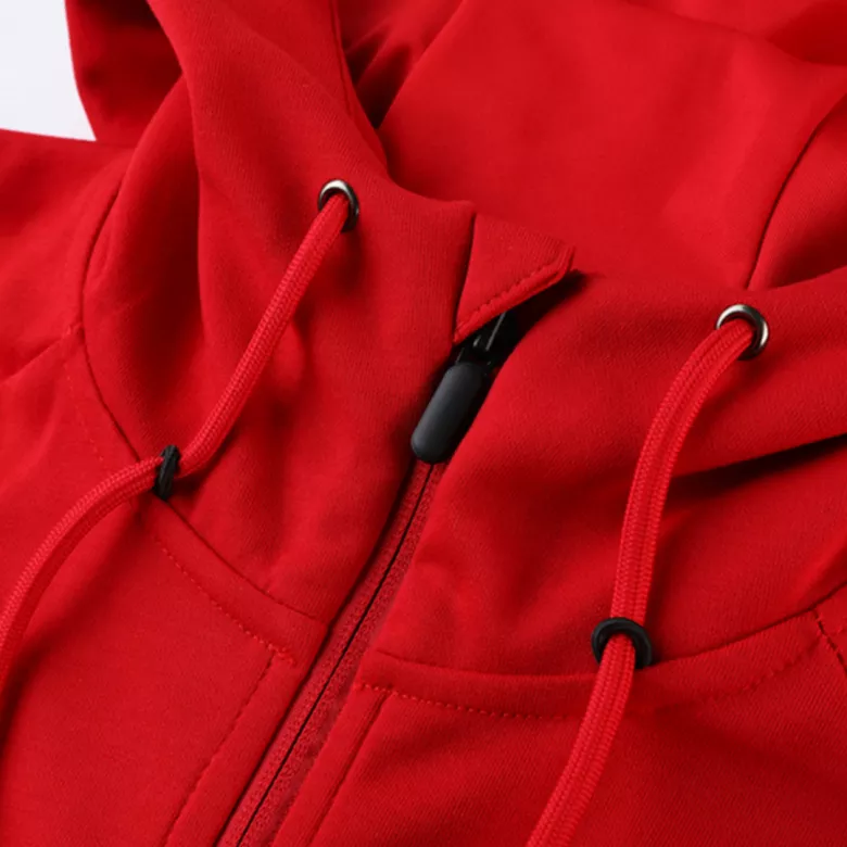 Liverpool Hoodie Jacket 2021/22 - Red - vstockx