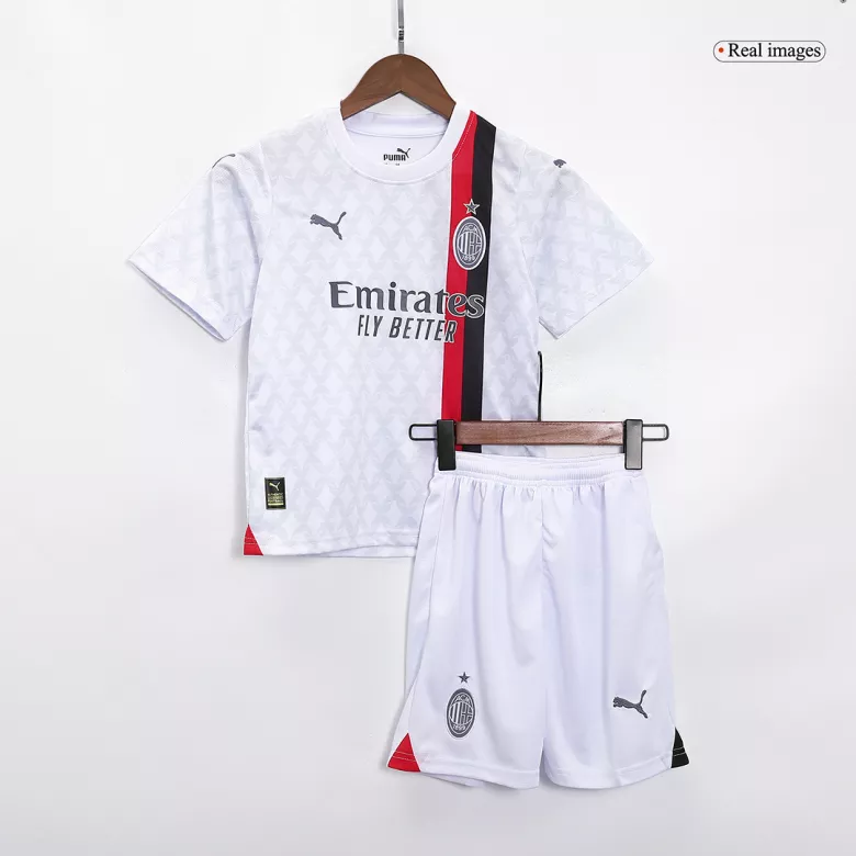 Kids AC Milan Away Soccer Jersey 2023/24 - Discount - vstockx
