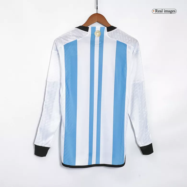 Authentic Argentina Home Long Sleeve Soccer Jersey 2022 - vstockx