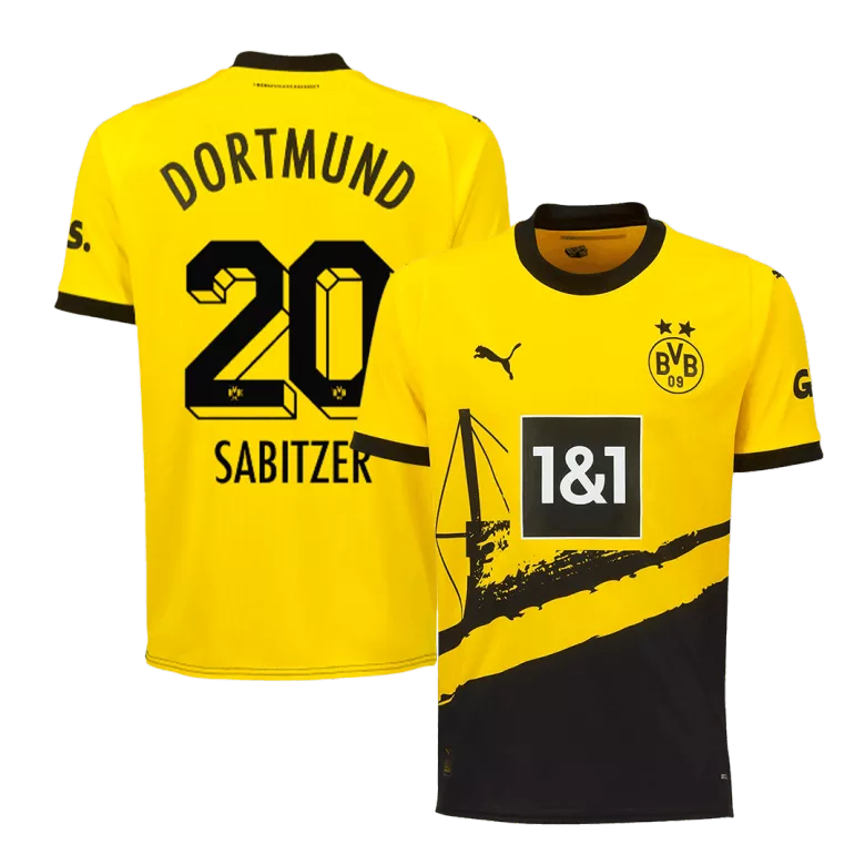 SABITZER #20 Borussia Dortmund Home Jersey 2023/24 - vstockx