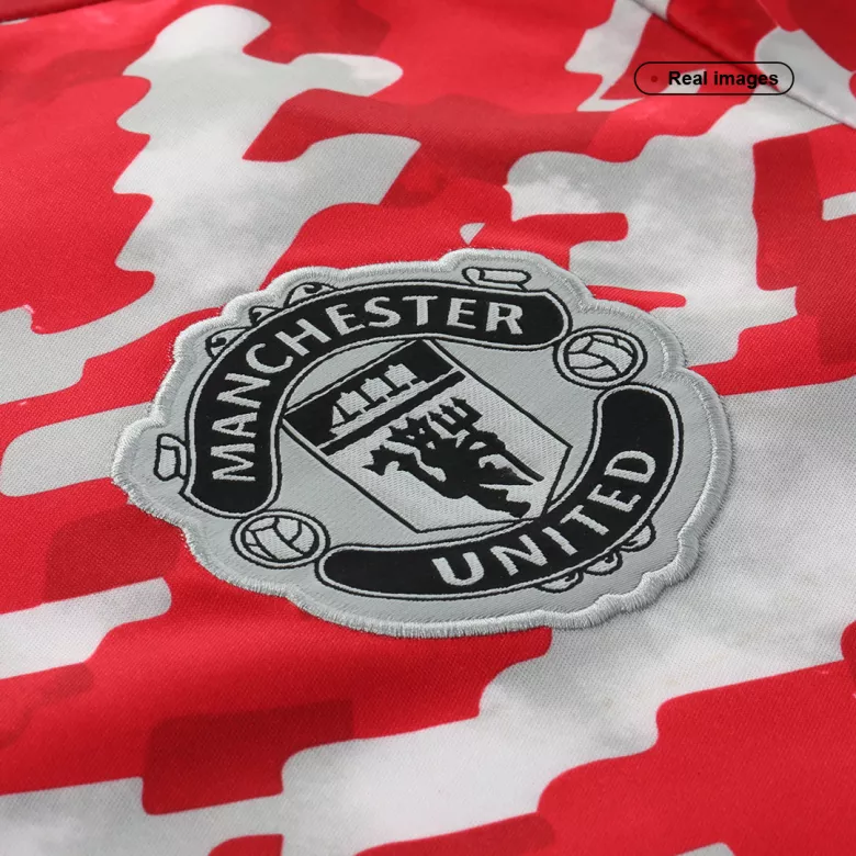 Manchester United Pre-Match Soccer Jersey 2021/22 - vstockx
