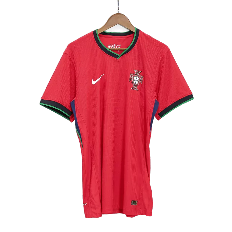 Portugal Home Authentic Soccer Jersey EURO 2024 - vstockx