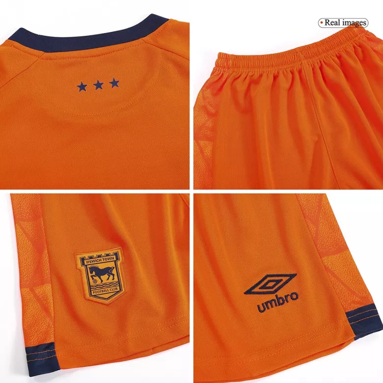 Ipswich Town Away Kids Soccer Jerseys Kit 2023/24 - vstockx