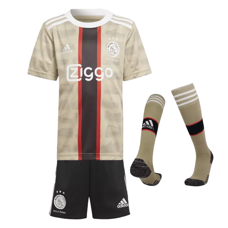 Ajax Third Away Kids Soccer Jerseys Full Kit 2022/23 - vstockx