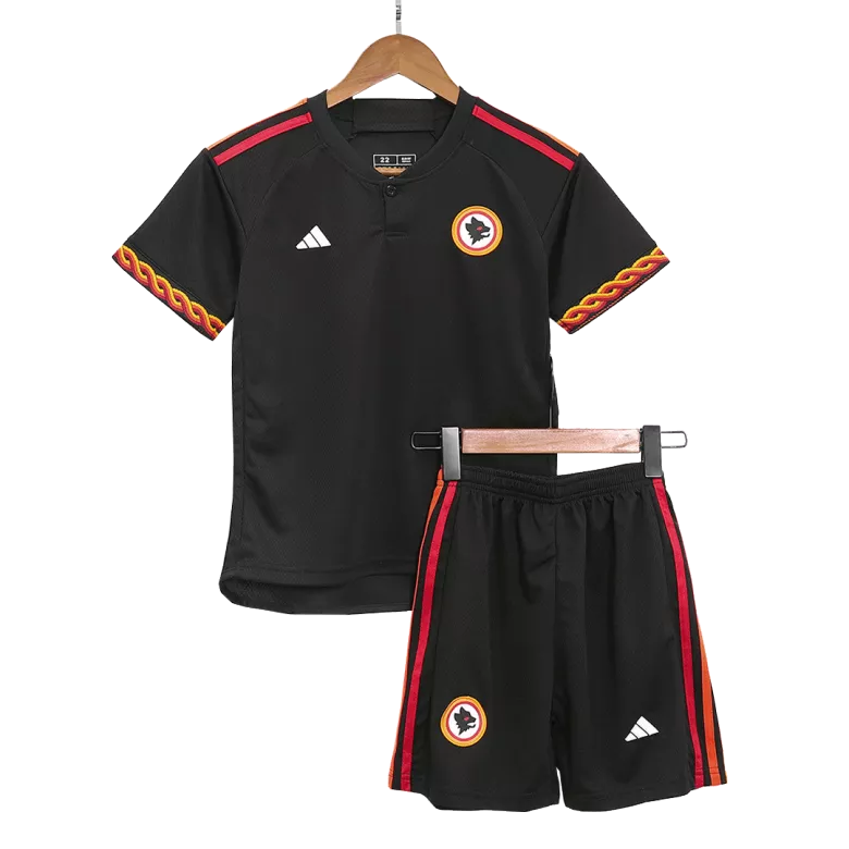 Roma Third Away Kids Soccer Jerseys Kit 2023/24 - vstockx