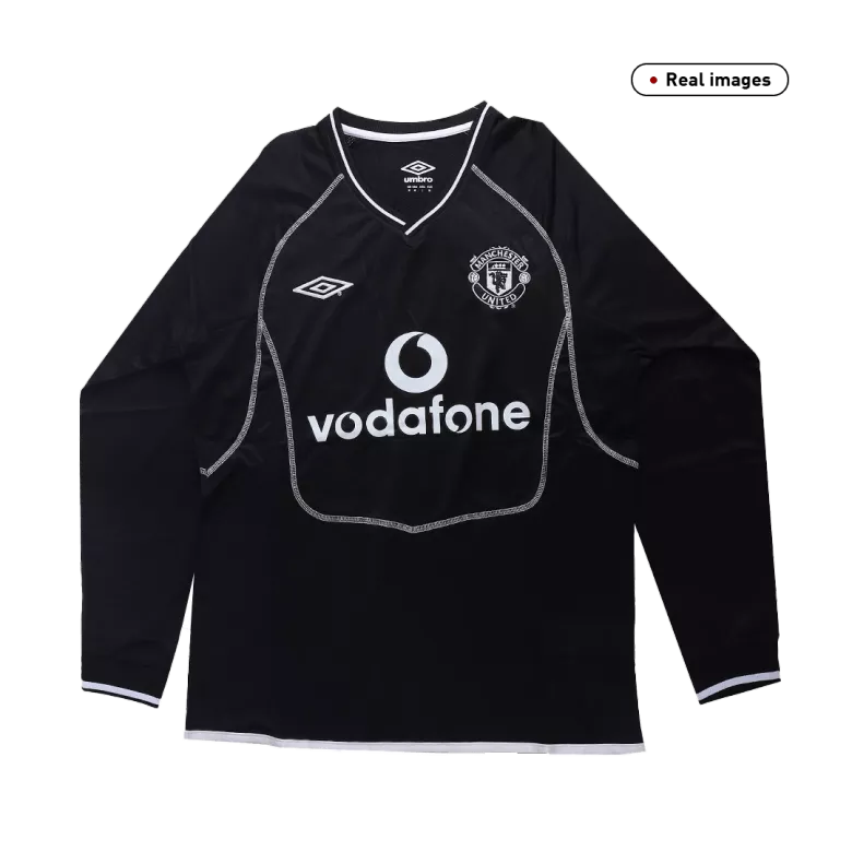 Vintage Soccer Jersey Manchester United Goalkeeper Long Sleeve 2000/01              �� - vstockx