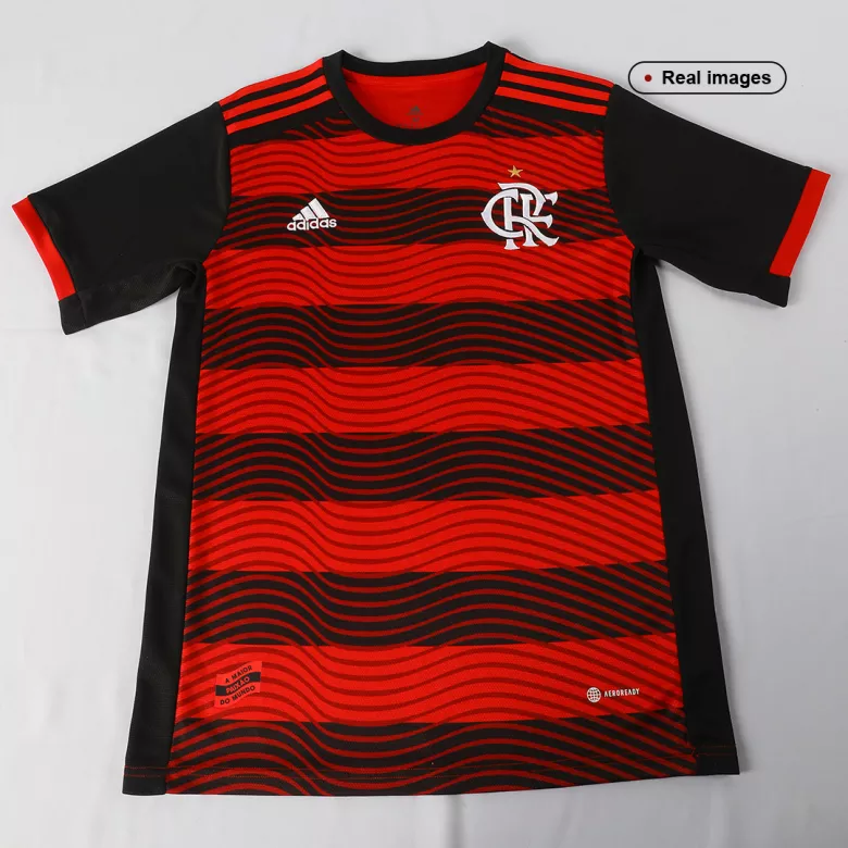 CR Flamengo Home Soccer Jersey 2022/23 - vstockx