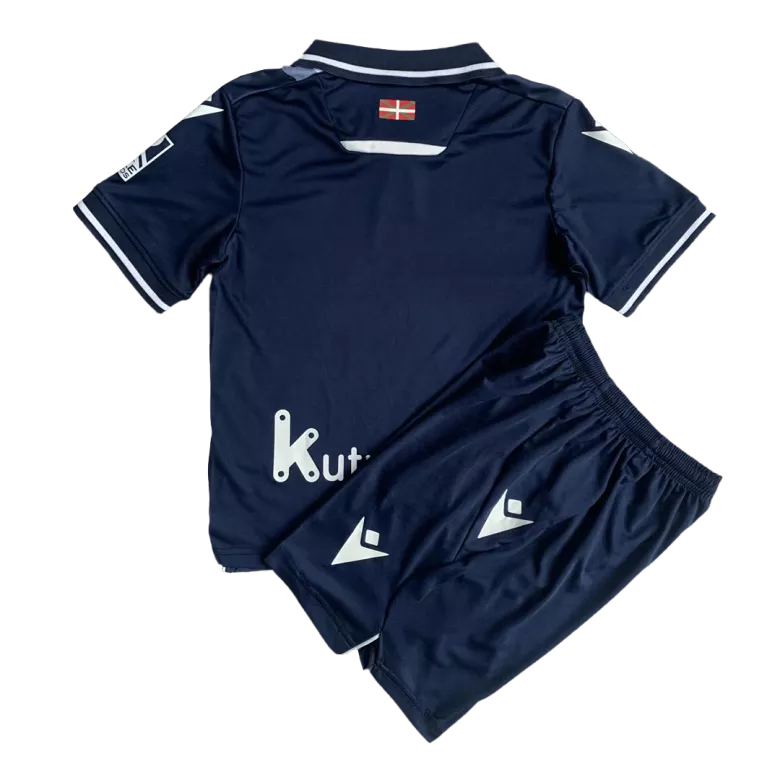 Real Sociedad Away Kids Soccer Jerseys Kit 2023/24 - vstockx