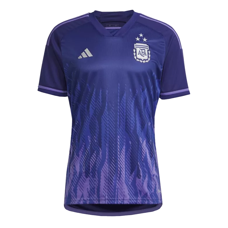 Argentina Away World Cup Jerseys Full Kit 2022 - Three Stars - vstockx