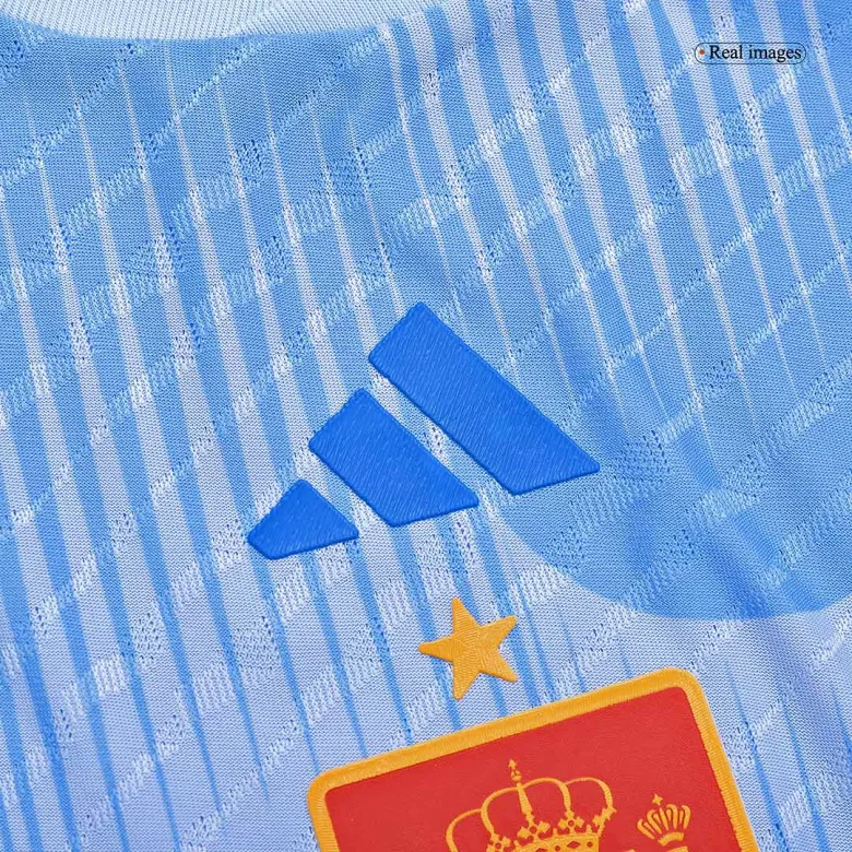 Authentic Spain Away Long Sleeve Soccer Jersey 2022 - vstockx