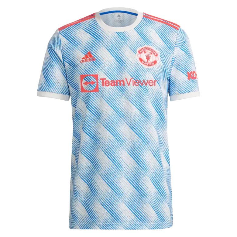 RONALDO #7 Manchester United Away Kids Soccer Jerseys Full Kit 2021/22 - vstockx