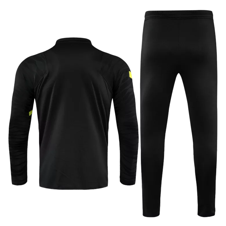 Chelsea 1/4 Zip Tracksuit 2021/22 Black - vstockx
