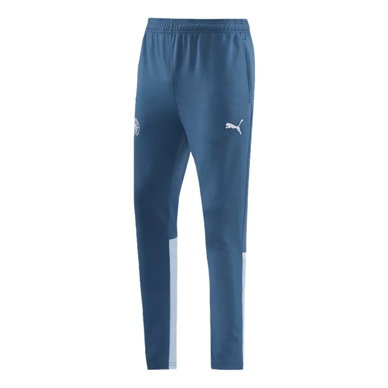 Manchester City Hoodie Tracksuit 2024/25 Blue - vstockx