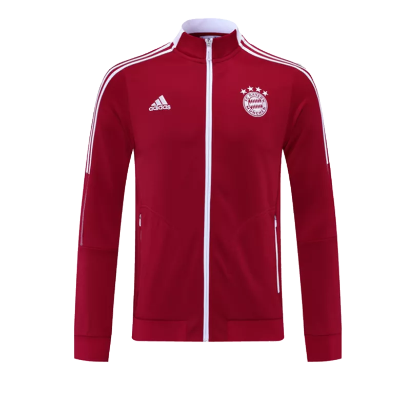 Bayern Munich Track Jacket 2021/22 - Red - vstockx