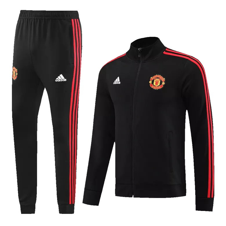 Manchester United Tracksuit 2023/24 Black - vstockx
