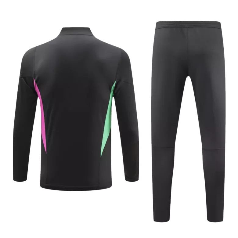 Bayern Munich 1/4 Zip Tracksuit 2023/24 Black - vstockx