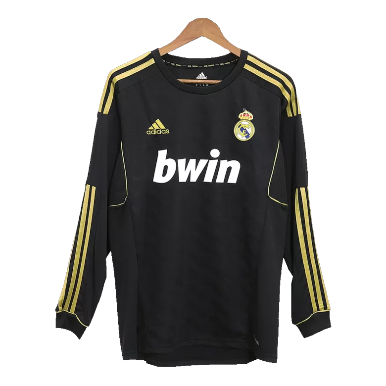 Vintage Soccer Jersey Real Madrid Away Long Sleeve 2011/12 - vstockx