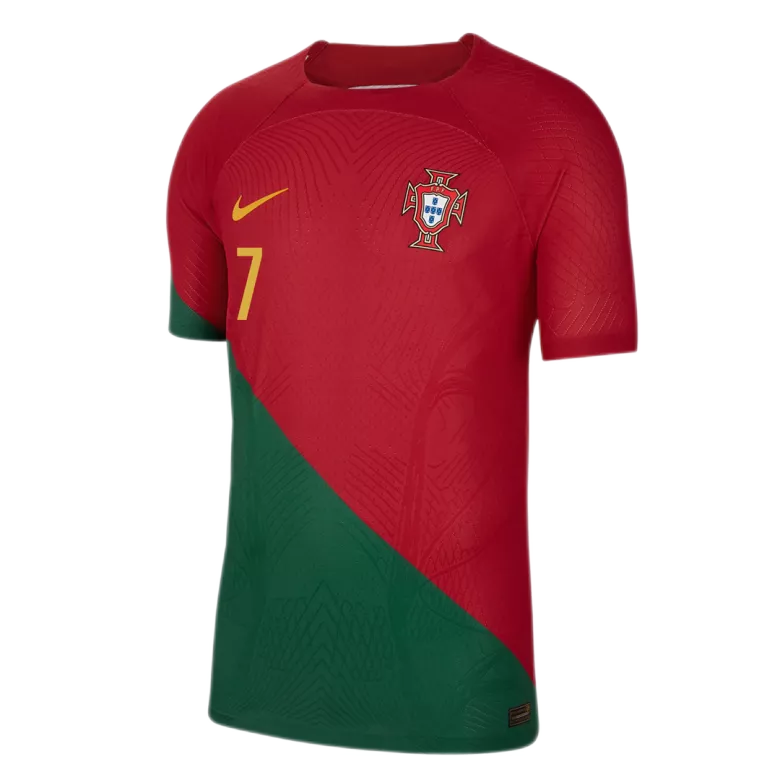 RONALDO #7 Portugal Home Authentic Jersey World Cup 2022 - vstockx