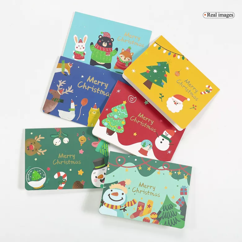 1 Pcs Random Style Personalized Christmas Greeting Card - vstockx